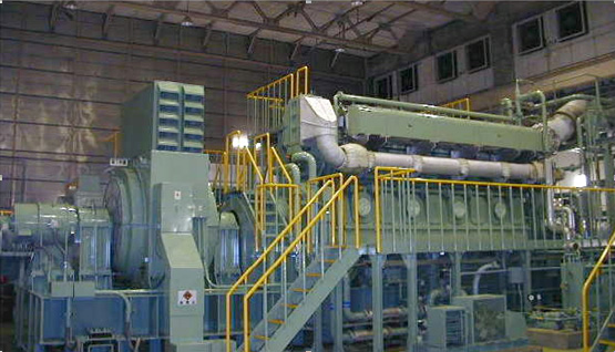 内燃力発電機(2500KW)